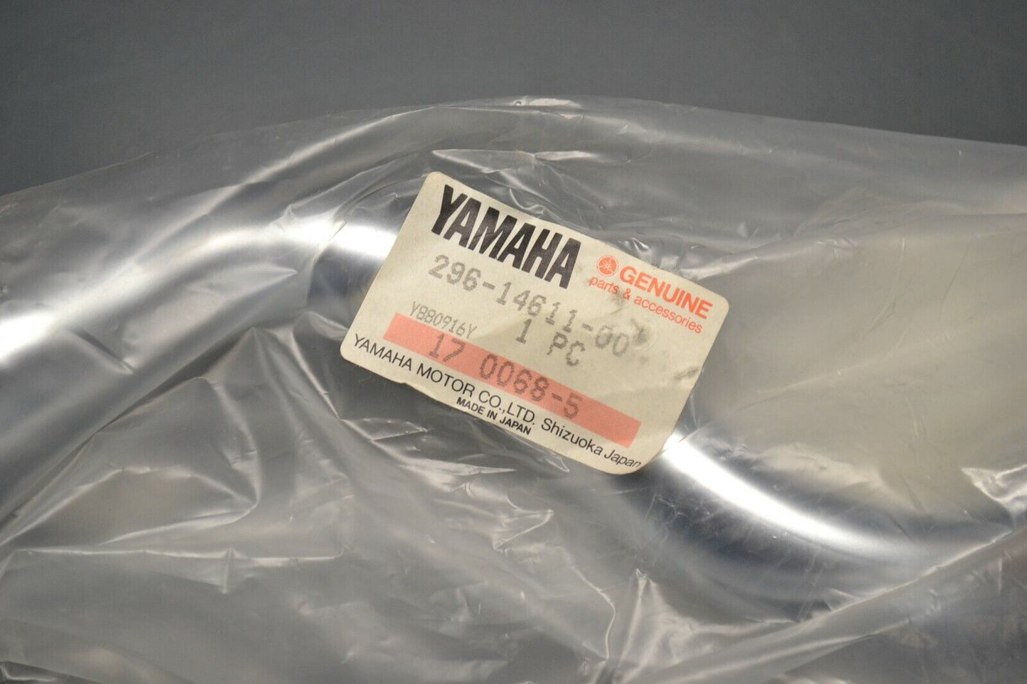 Yamaha genuine nos V80 v75 mate exhaust muffler header pipe pn 296-14611-00