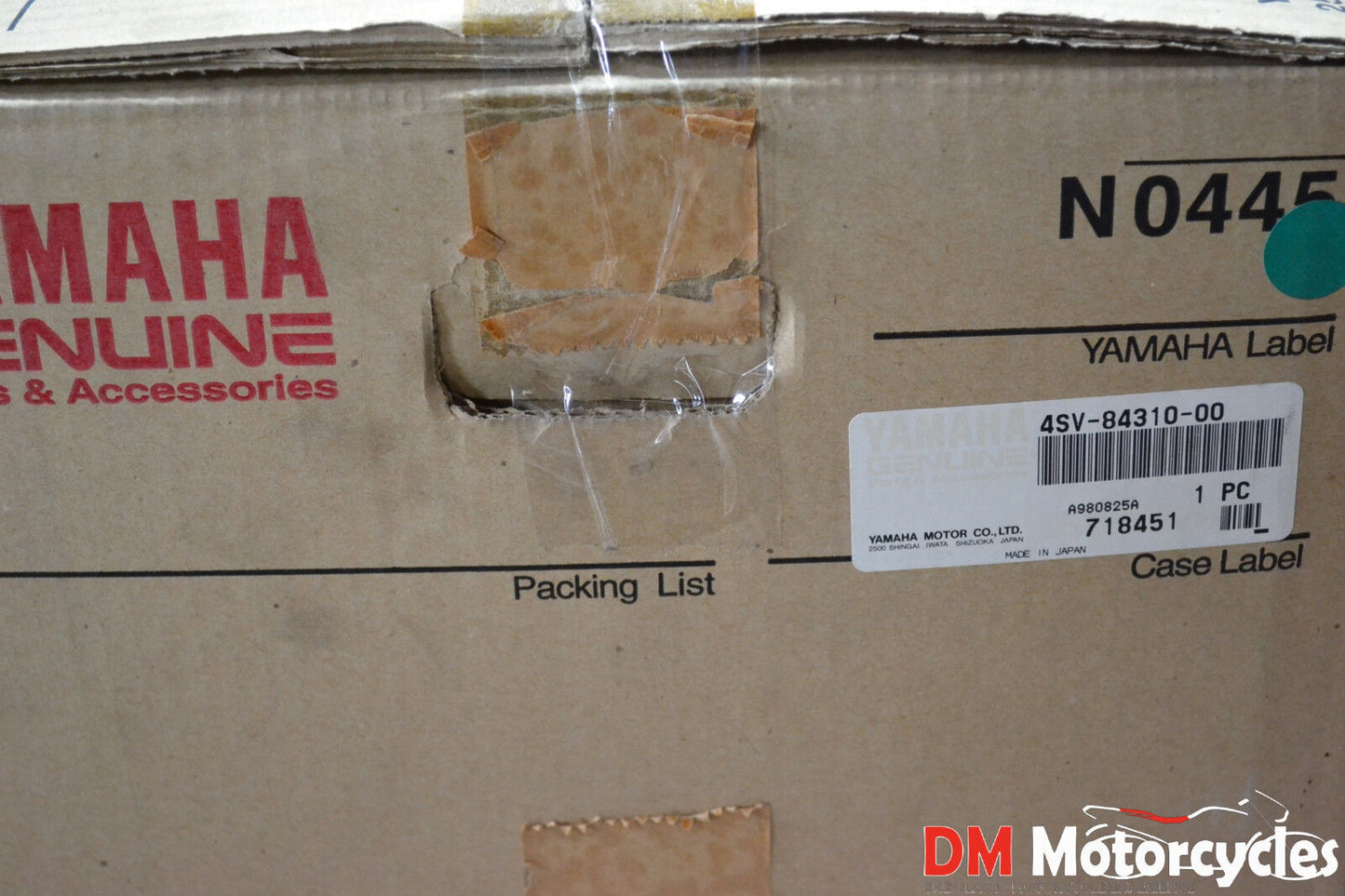 Yamaha genuine new yzf 1000r 1997 headlight unit assy pn 4sv-84310-00