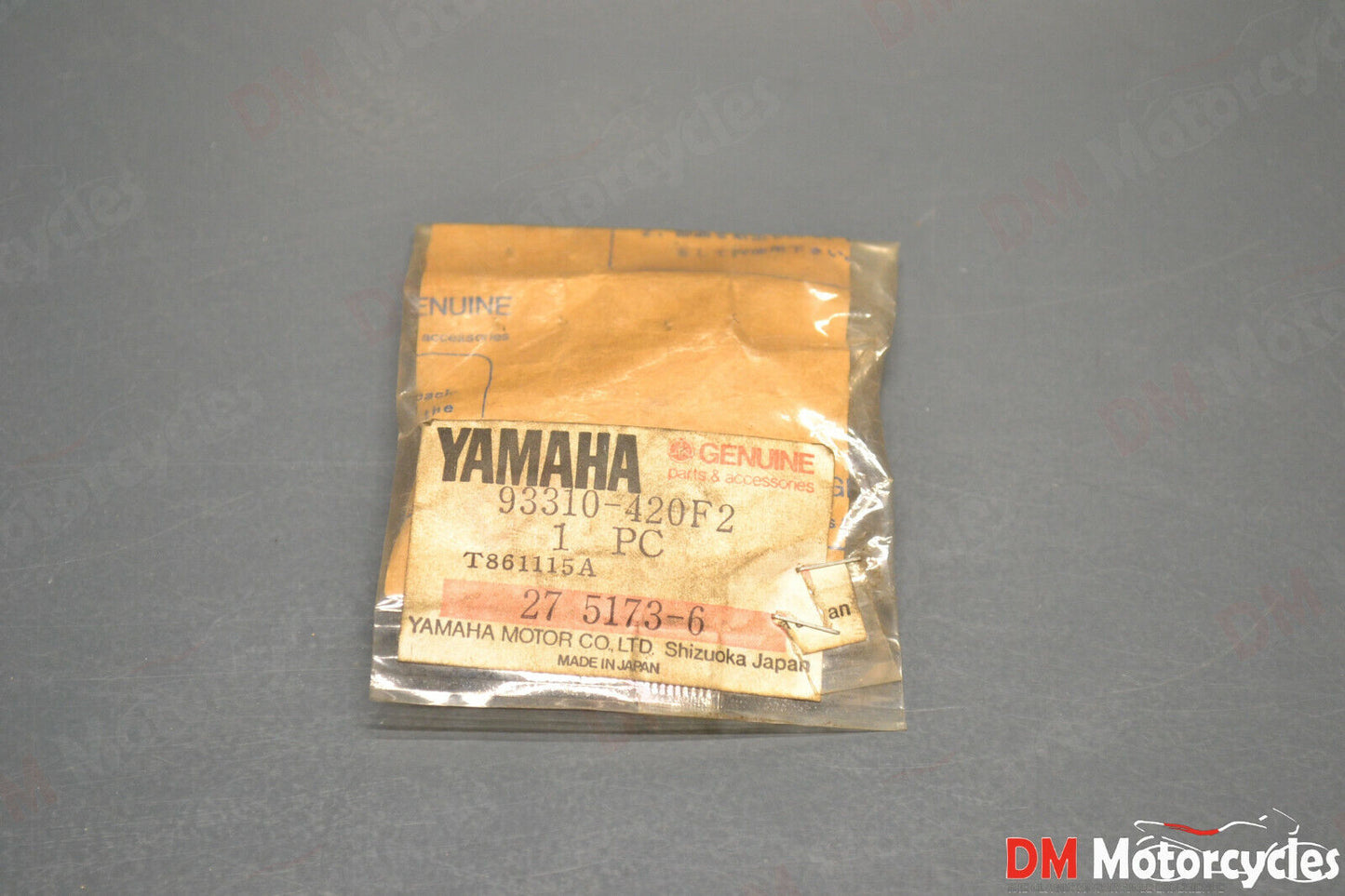 Yamaha genuine nos pw 80 y zinger grizzly connecting rod bearing pn 93310-420f2