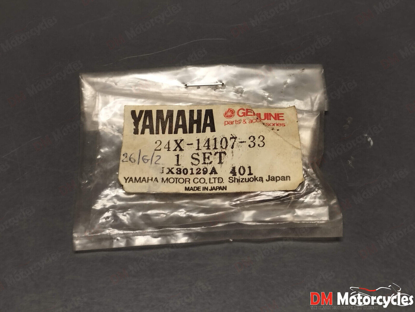 Yamaha genuine nos dt it mx rt td tr yz tz carburetor needle valve set pn 24x-14107-33