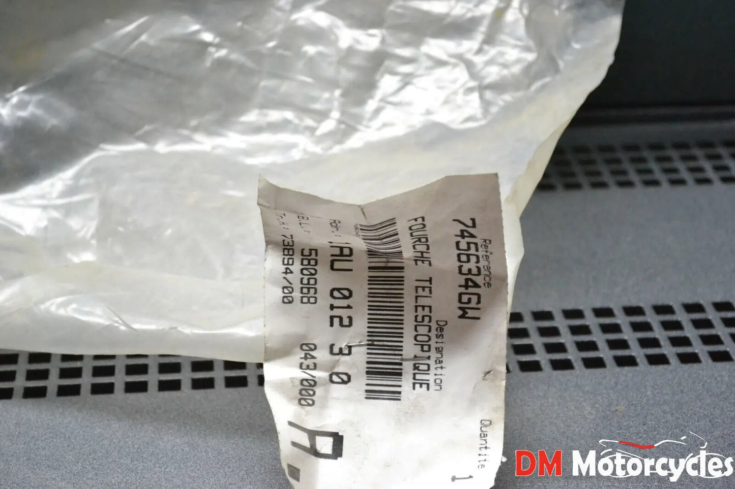 Peugeot genuine nos elystar 125 2003 Paioli fork suspension assy pn 745634gw