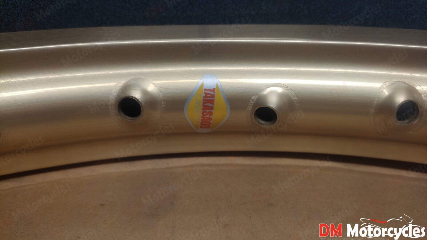 Yamaha genuine yz125 yz250 yz490 1.60 x 21 takasago aluminum rim pn 94416-21412