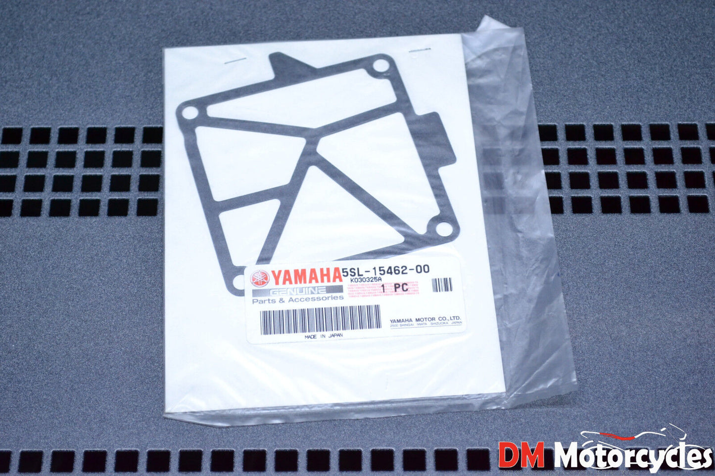 Yamaha genuine new yzf r6 fz6 04 - 09 crankcase cover gasket pn 5sl-15462-00