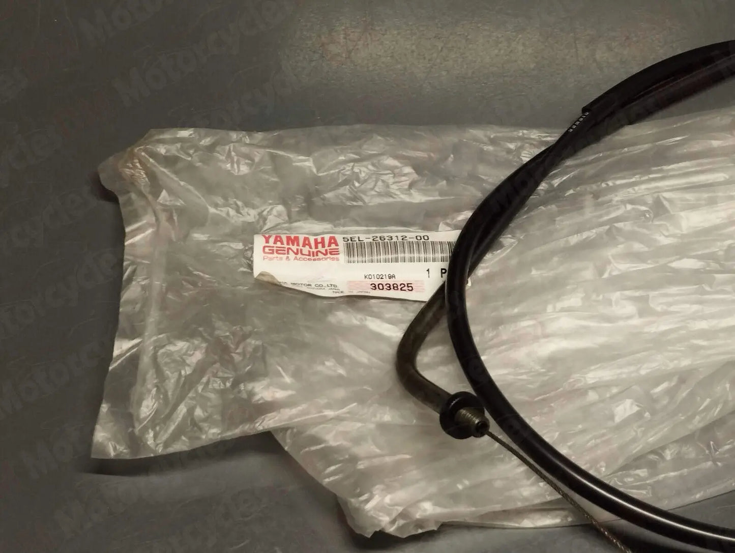Yamaha oem xvs 1100 1999-2000 drag star v star throttle cable 2 pn 5el-26312-00