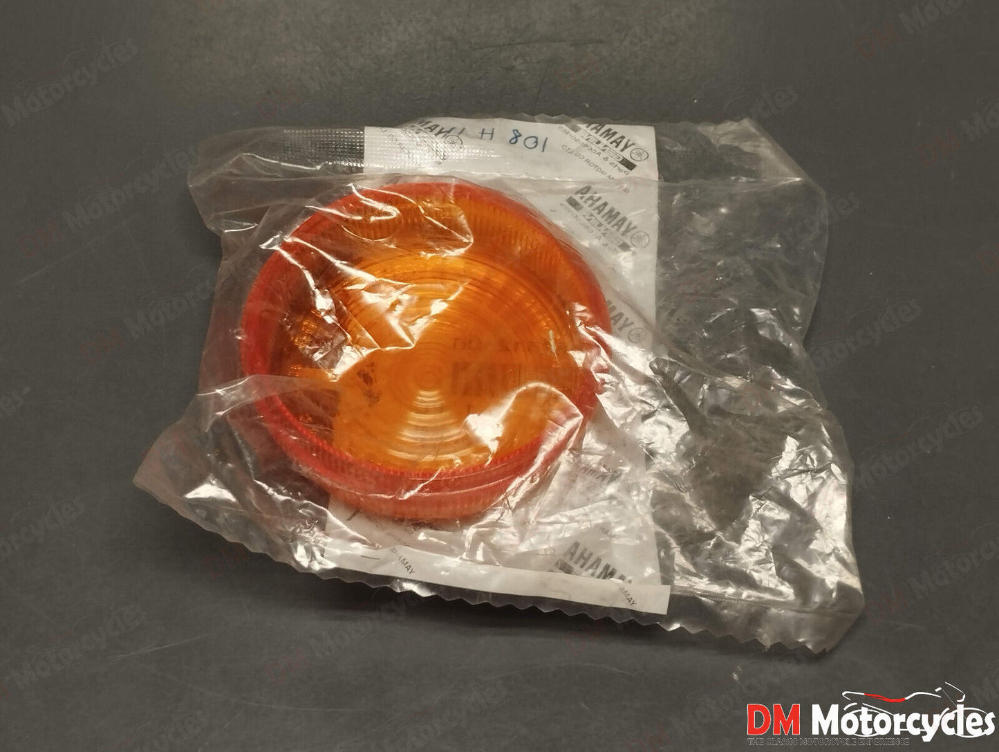 Yamaha genuine new rd 350 82 rd 250 84 front turn signal lens pn 36y-83312-00