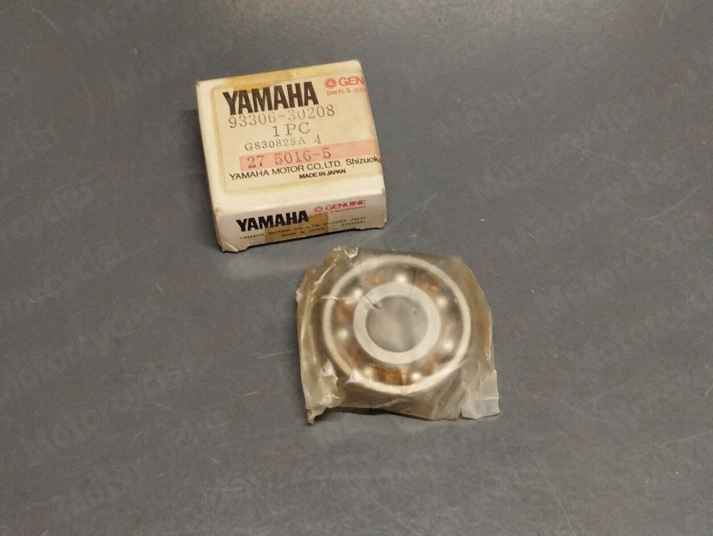 Yamaha genuine nos xv 750 1000 1100 dt rz rd 125 xc 150 bearing pn 93306-30208
