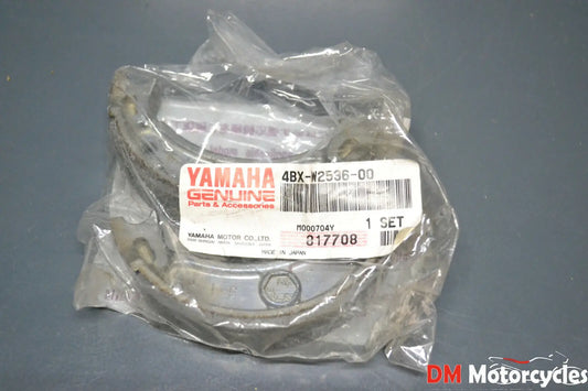 Yamaha genuine new cy 50 cw 50 rear brake shoes kit pn 4bx-w2536-00