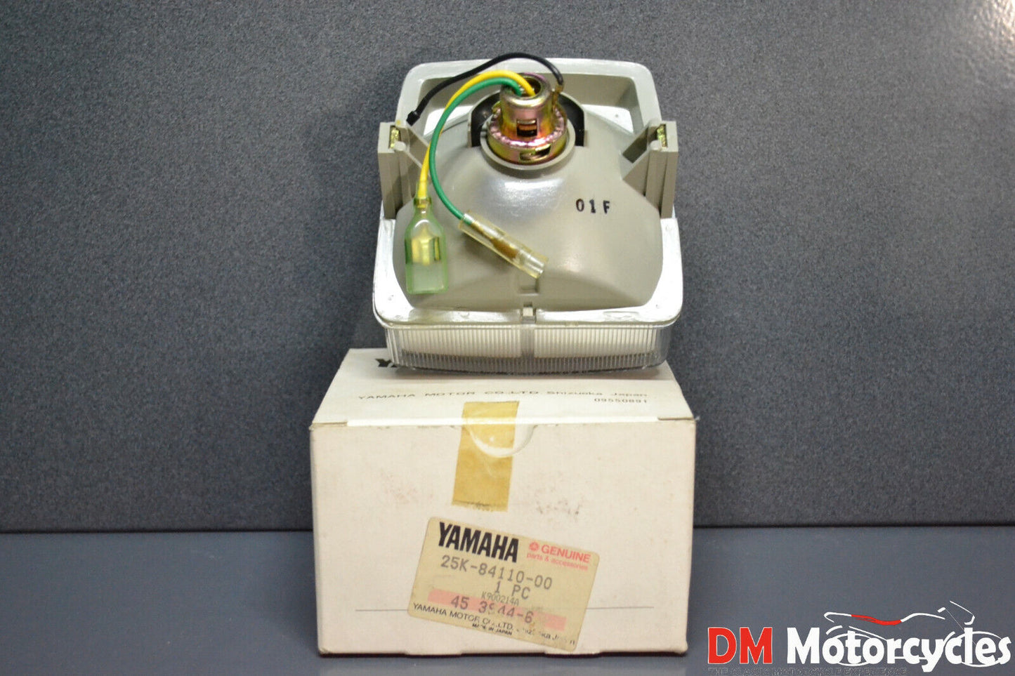 Yamaha genuine nos passol 2 head light with wiring pn 25k-84110-00
