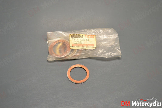 Yamaha genuine nos xt 600 fzr yzf raptor exhaust pipe gasket pn 5y1-14613-00