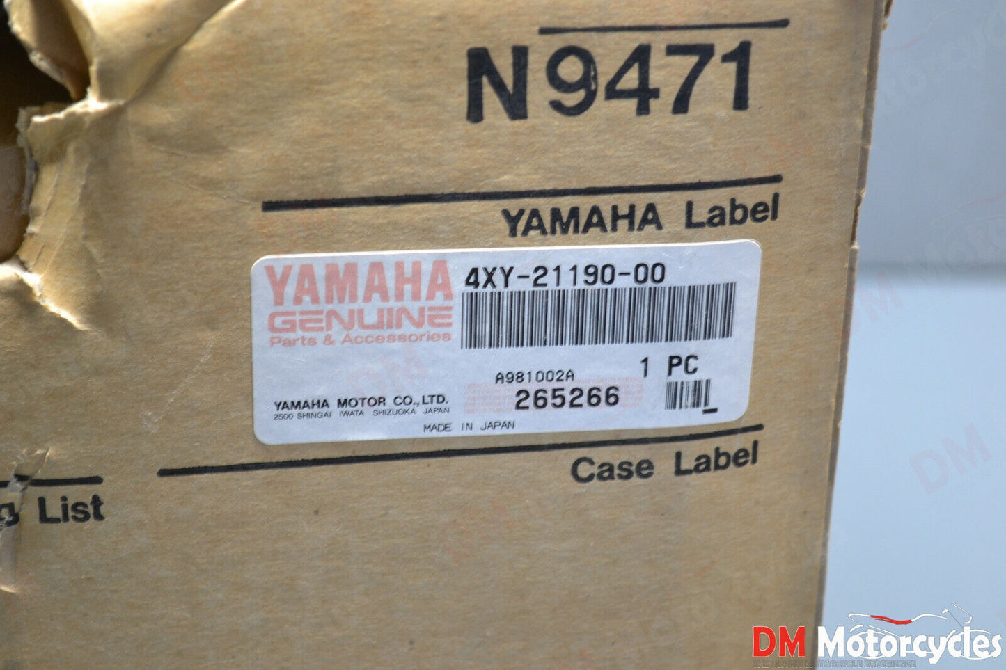 Yamaha genuine new xvz1300 royal star fender sub frame pn 4XY-21190-00