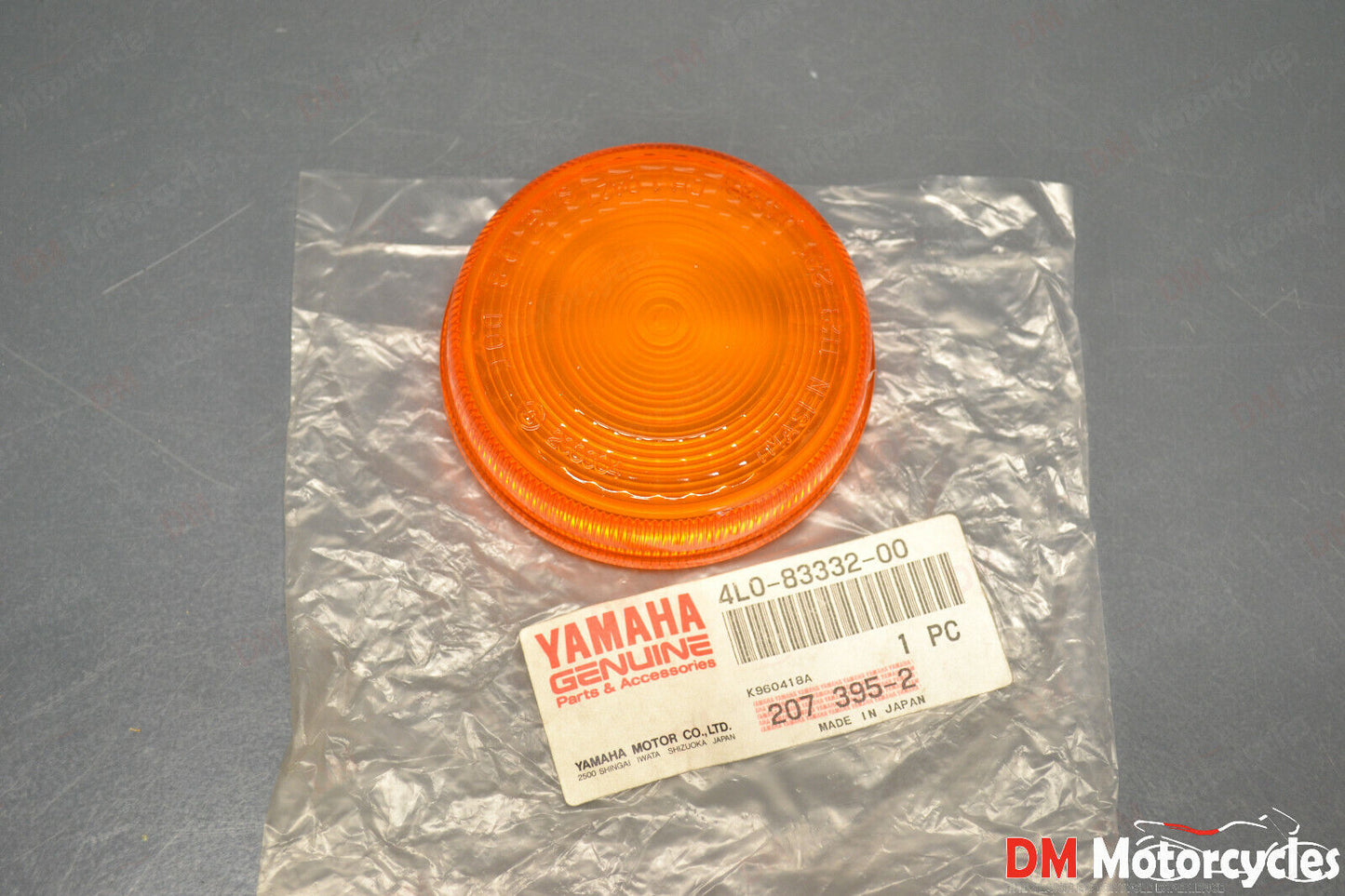 Yamaha genuine nos RD 350 RD 250 LC turn signal lens pn 4l0-83332-00