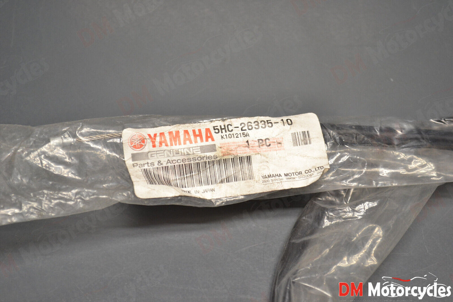 Yamaha genuine new yz 250 clutch cable pn 5hc-26335-10