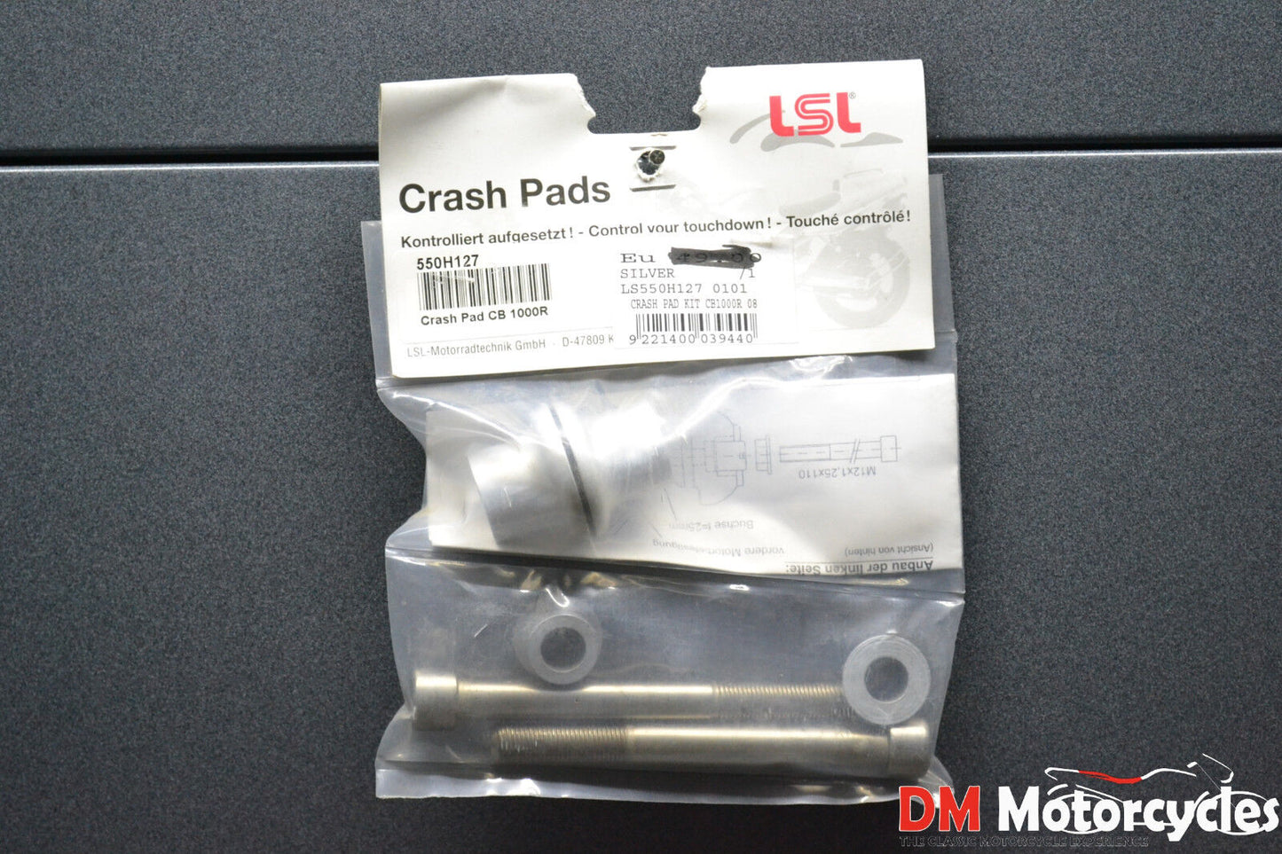 Lsl genuine crash protector mounting kit cb1000r 08 - 16 pn ls550h127