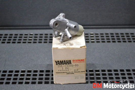 Yamaha genuine nos fuel cock assy pn 25l-24500-00
