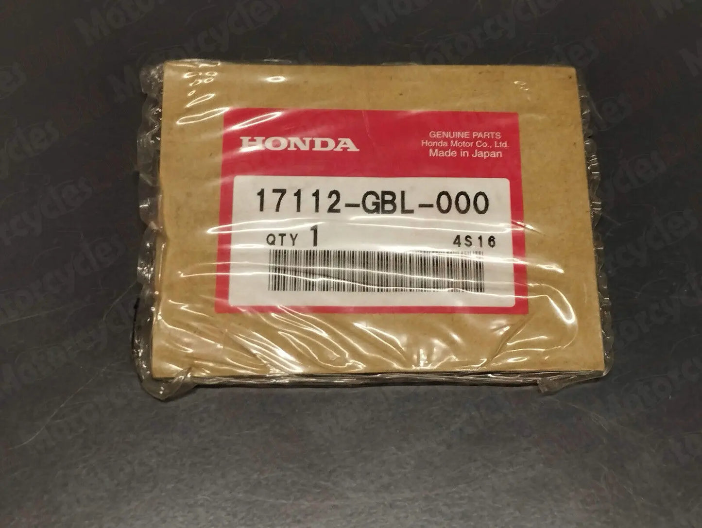 Honda genuine new dio inlet pipe gasket pn 17112-gbl-000