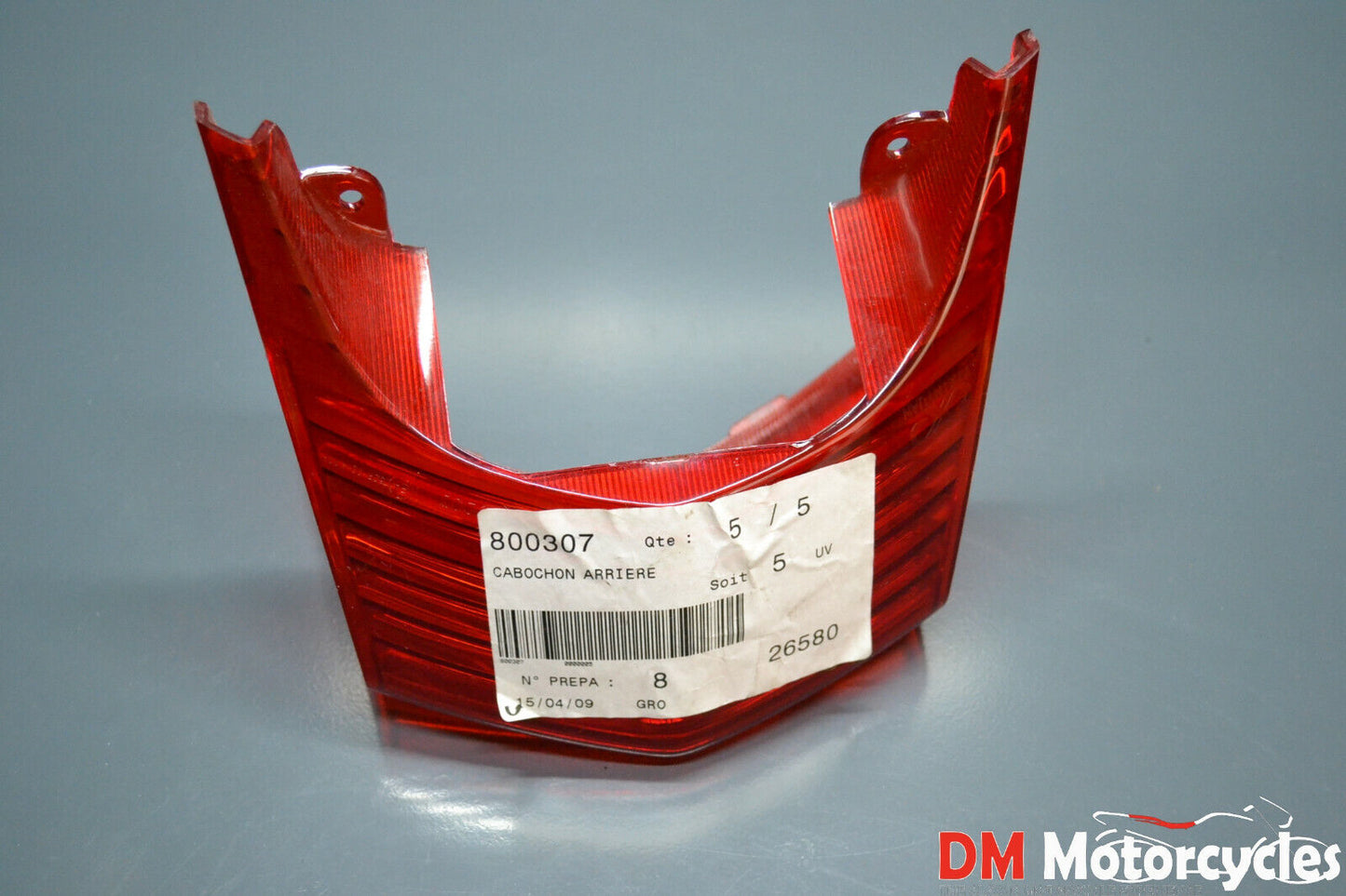 Peugeot genuine new sum up 125 rear brake light lens cover pn 800307