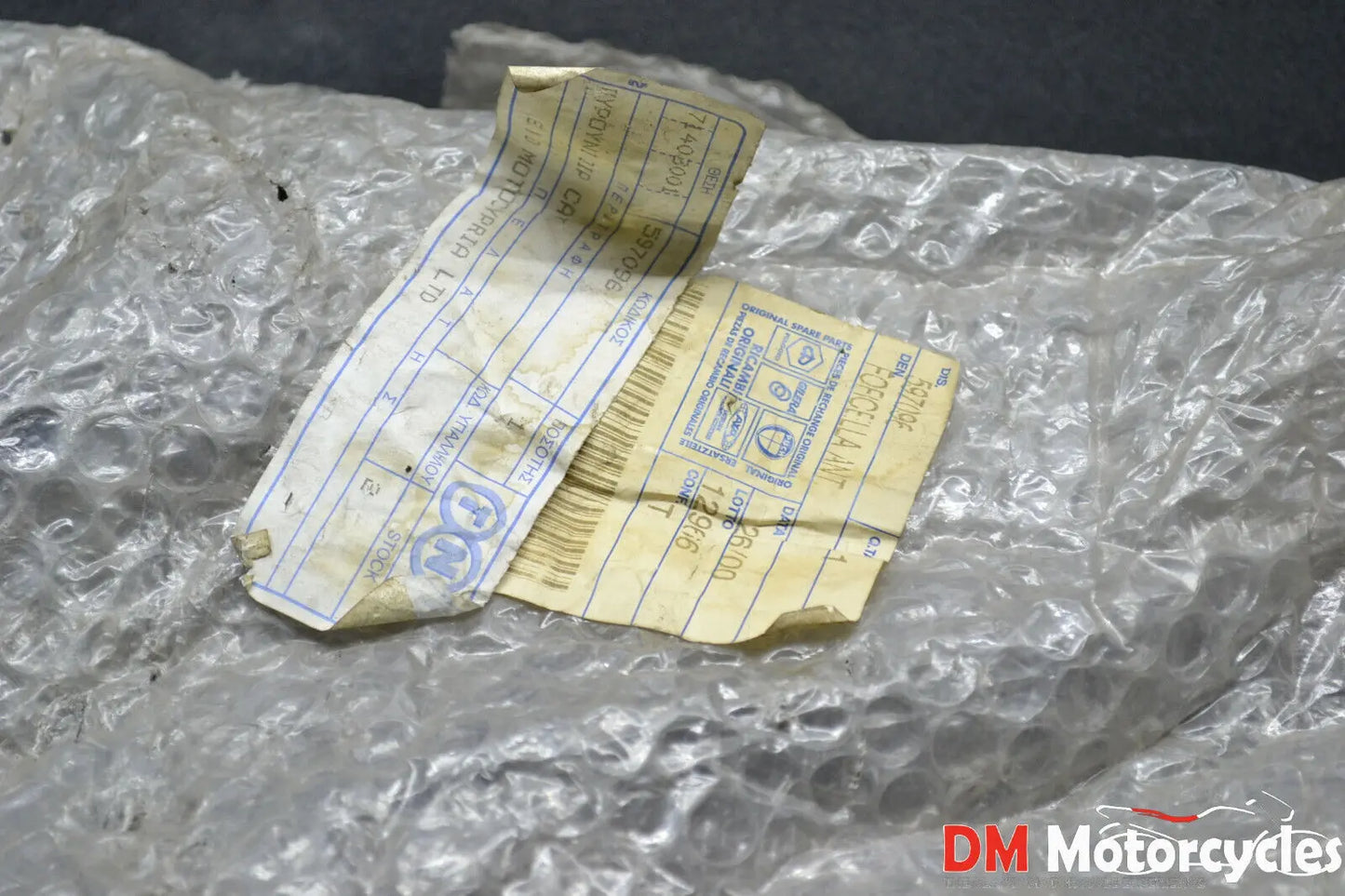 Piaggio genuine nos zip 50 fork assy pn 597096