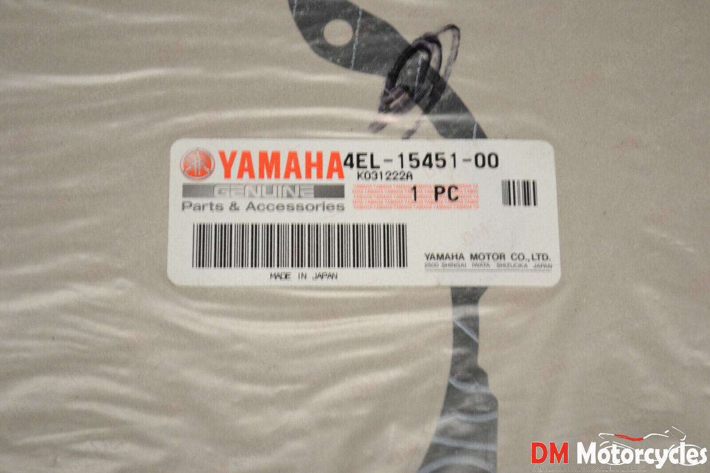 Yamaha genuine new xt tt 250 350 85 - 00 crankcase cover gasket pn 4el-15451-00