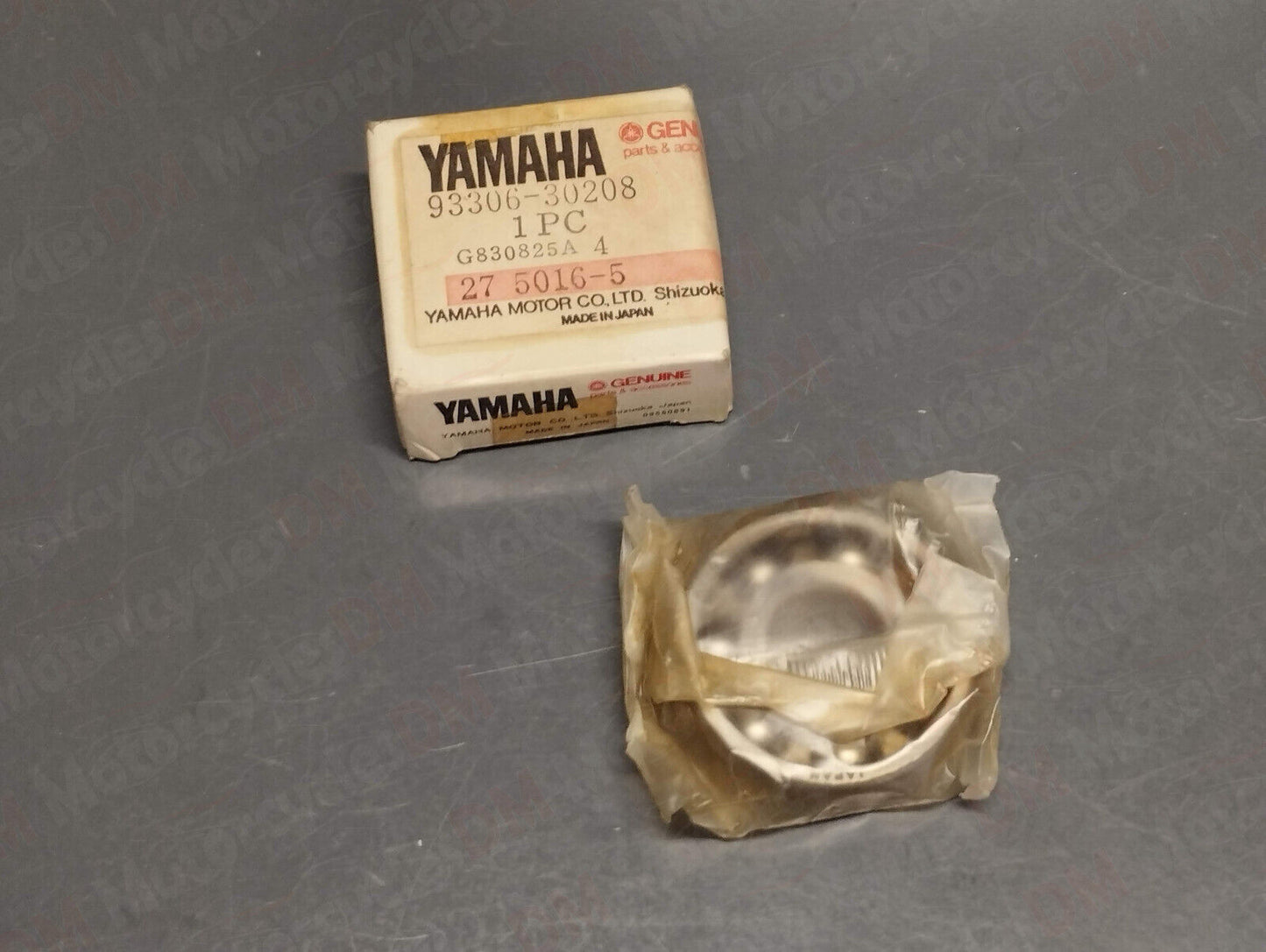Yamaha genuine nos xv 750 1000 1100 dt rz rd 125 xc 150 bearing pn 93306-30208