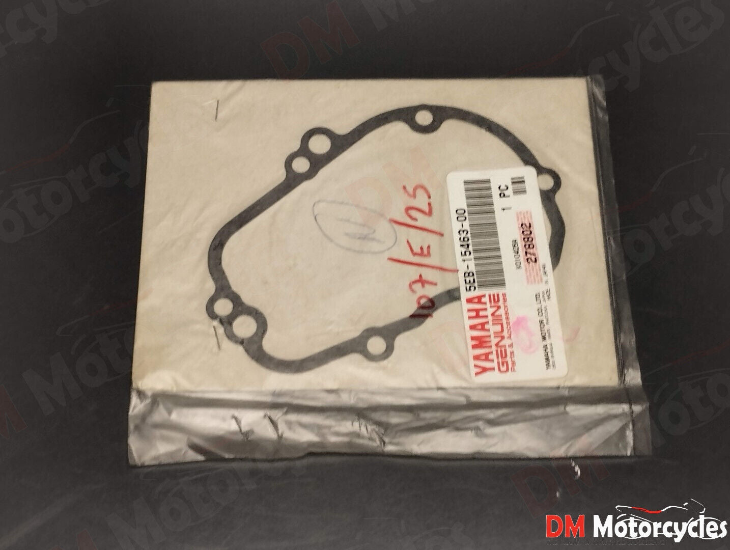 Yamaha genuine nos yzf r6 r7 crankcase cover gasket pn 5eb-15463-00
