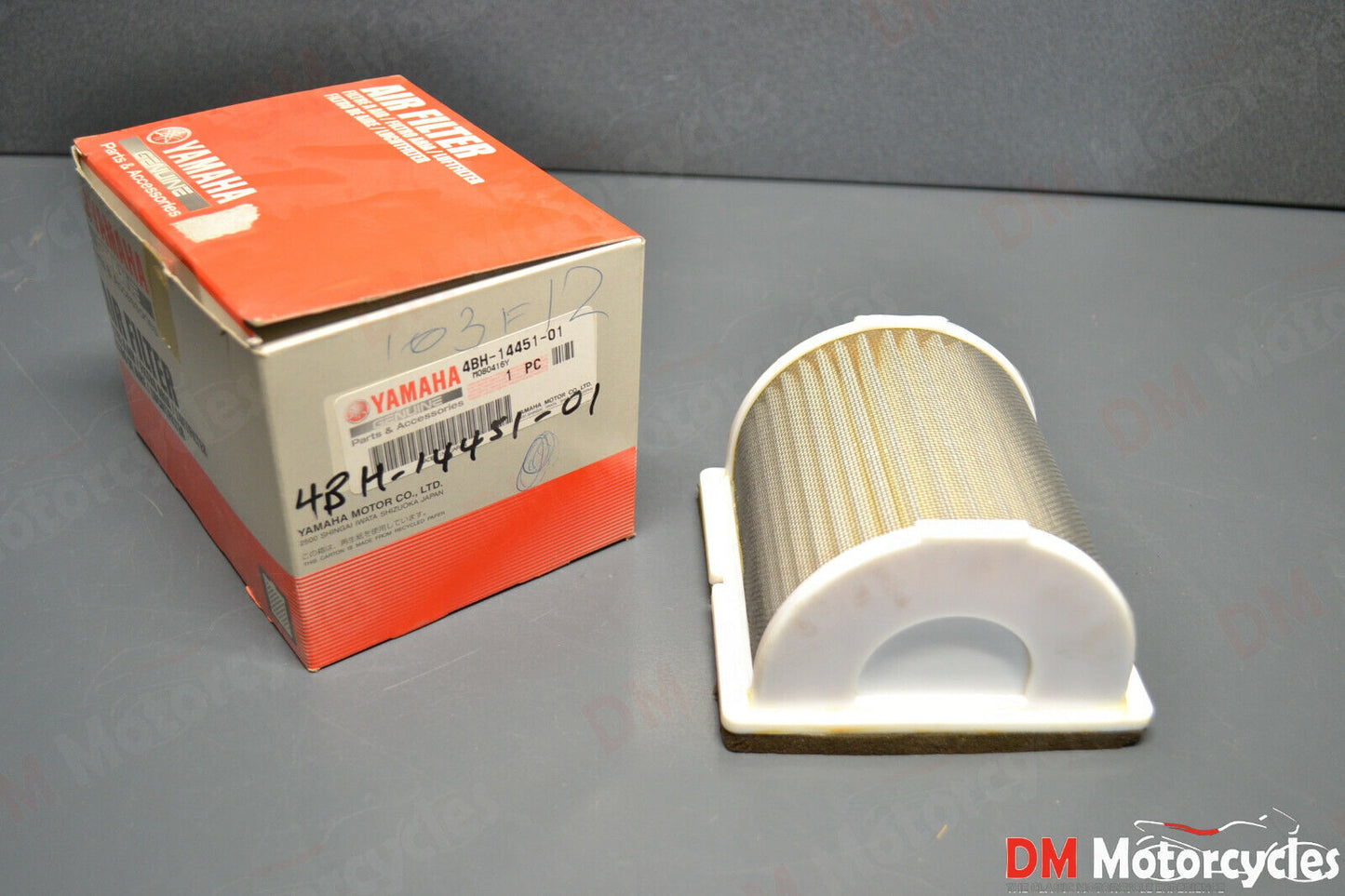 Yamaha genuine new gts 1000 air filter cleaner pn 4bh-14451-01