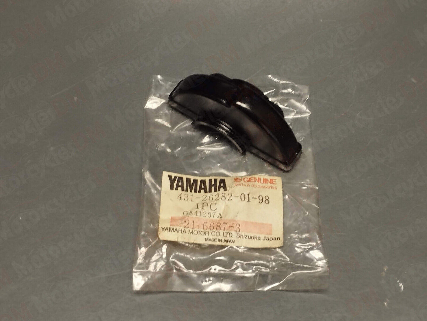 Yamaha genuine nos yz 490 400 250 wr 500 250 lower grip cap pn 431-26282-01-98