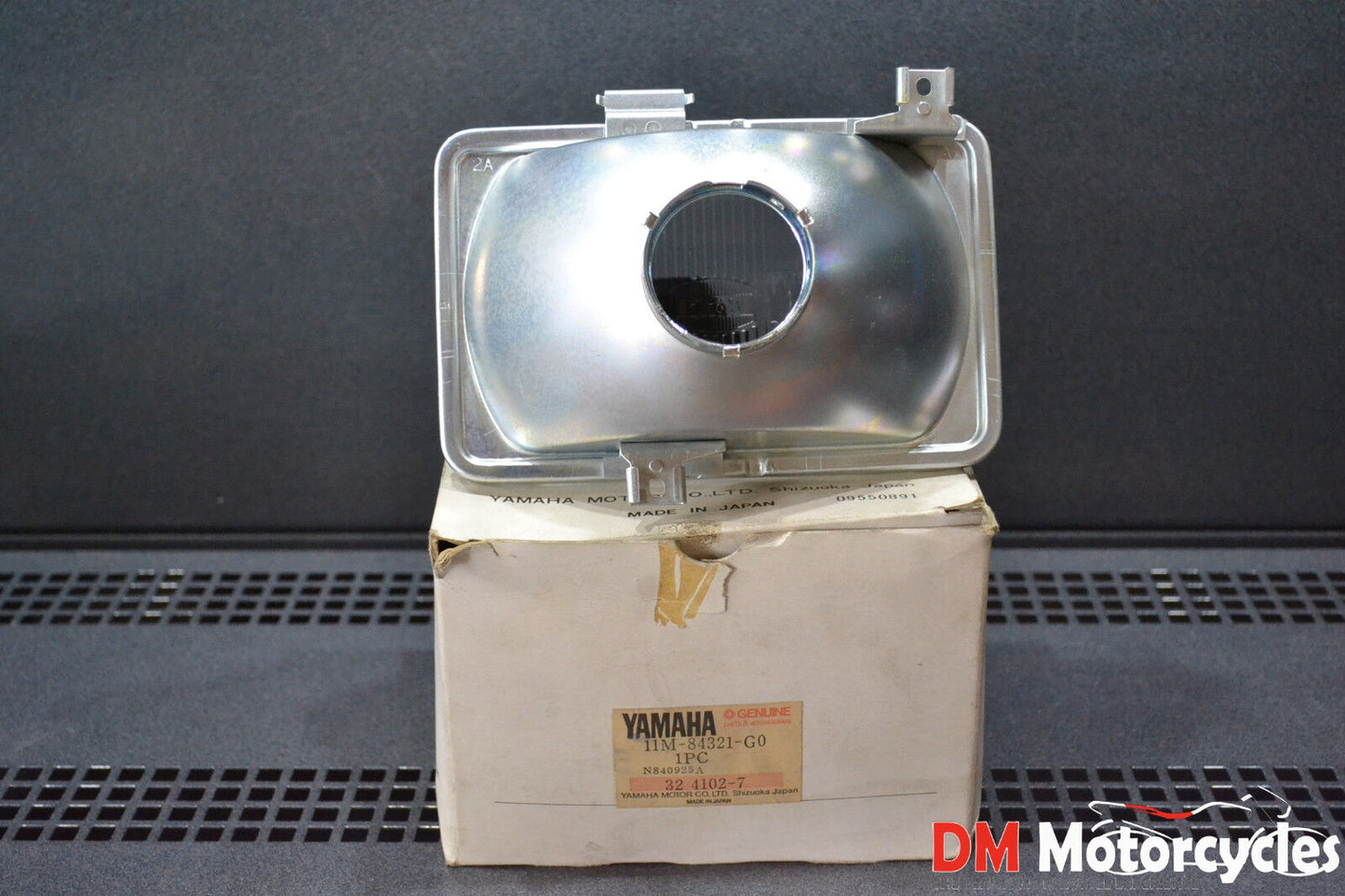 Yamaha genuine nos xt 600 tenere 600 tw 200 headlight lens pn 11m-84321-g0