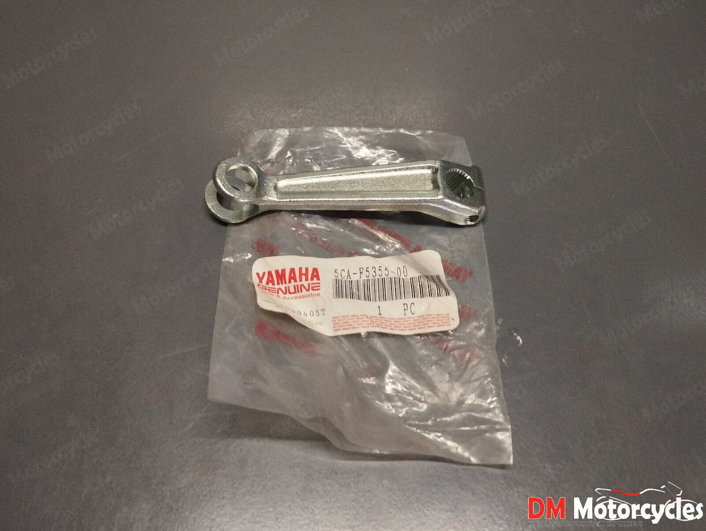 Yamaha genuine new xc 125 cygnus x rear brake shaft pn 5ca-f5355-00
