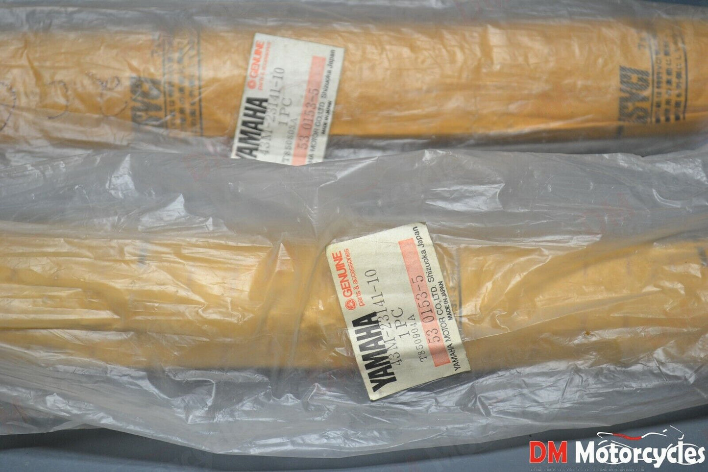 Yamaha genuine nos yz250 yz 250 1985 x2 fork spring pn 43m-23141-10