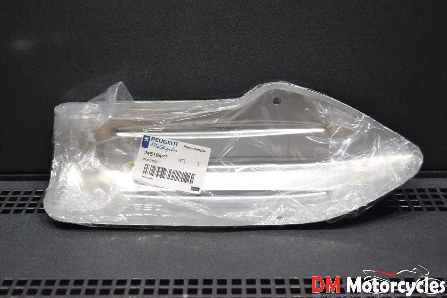 Peugeot genuine new vivacity 50 exhaust heat shield pn 745184gt