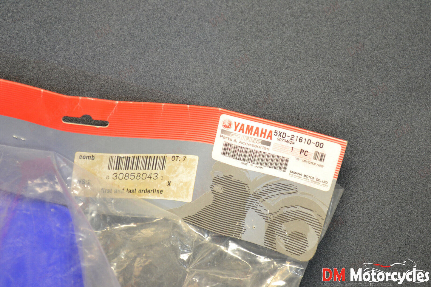 Yamaha genuine new yz 250 yz 450 03 - 05 rear fender pn 5xd-21610-00