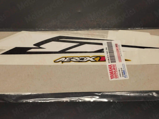 Yamaha genuine new yq 50 2004 emblem 1 side cover decal sticker pn 5sb-f1781-20