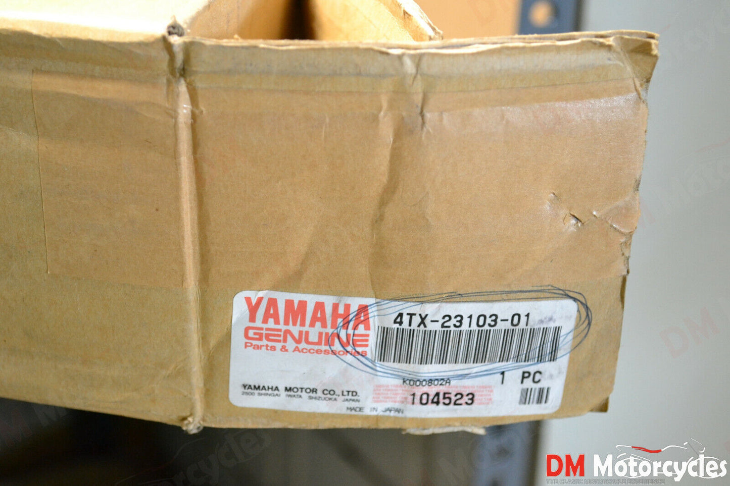 Yamaha genuine new TDM850 tdm 850 1998-2001 front right fork assy pn 4tx-23103-01