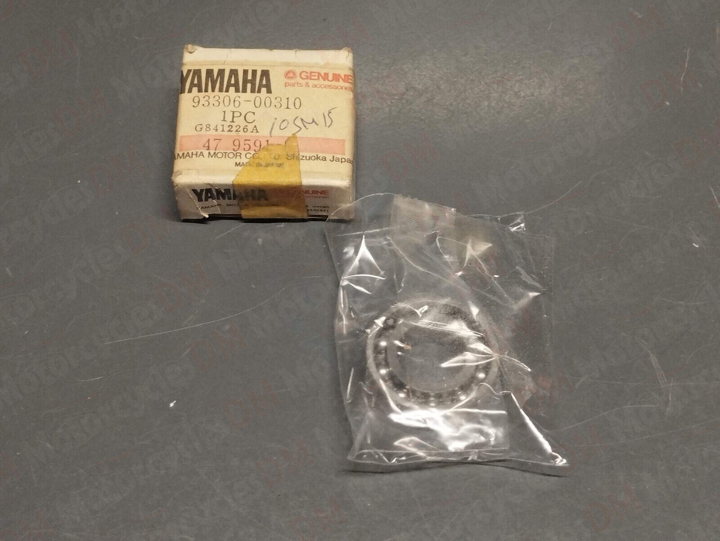 Yamaha genuine nos cg cj 50 srx xt 250 xt 350 bearing 93306-00310