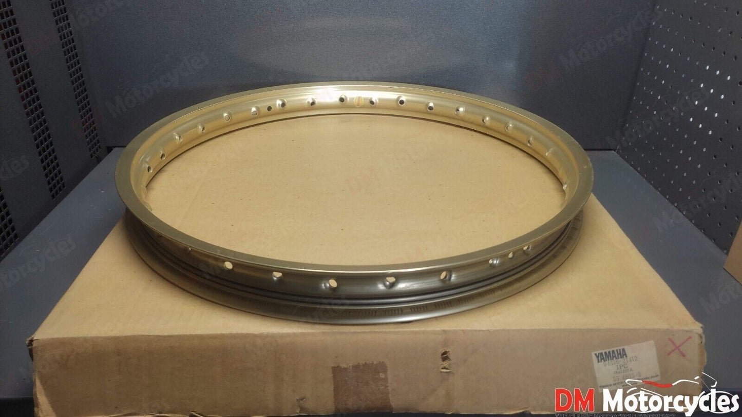 Yamaha genuine yz125 yz250 yz490 1.60 x 21 takasago aluminum rim pn 94416-21412