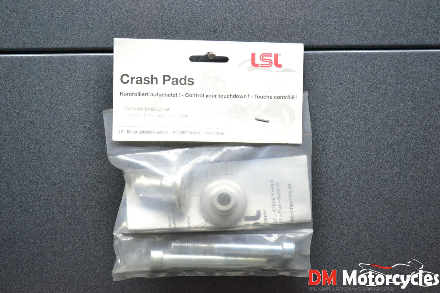 Lsl genuine crash protector mounting kit BMW K1200R pn ls550b029