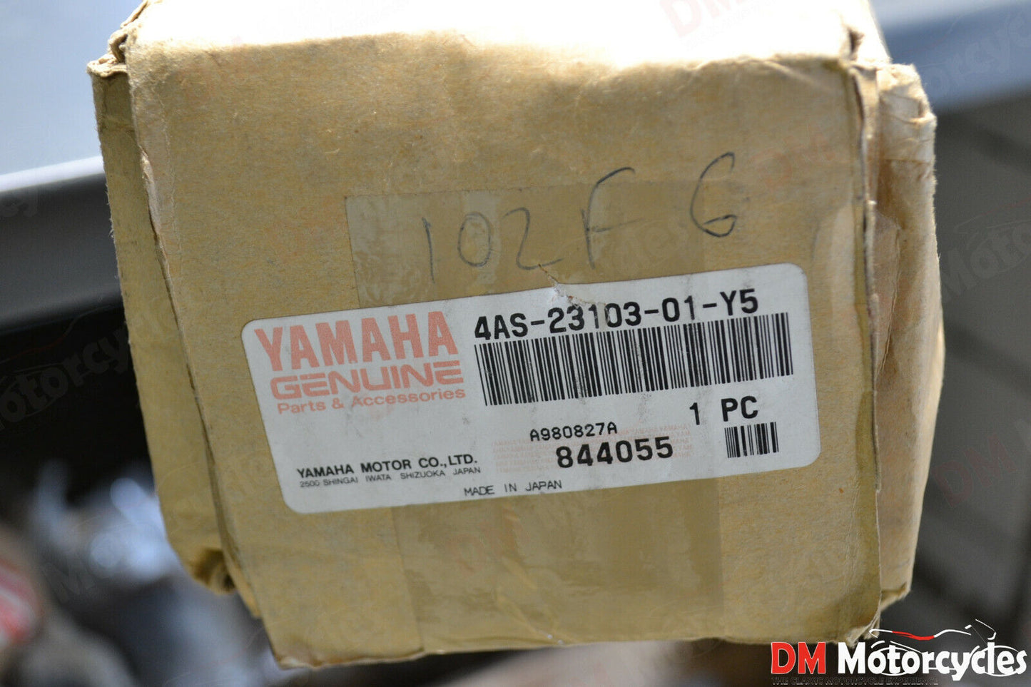 Yamaha genuine new fz750p fz 750 police 1FN 1985 right fork pn 4as-23103-01-y5