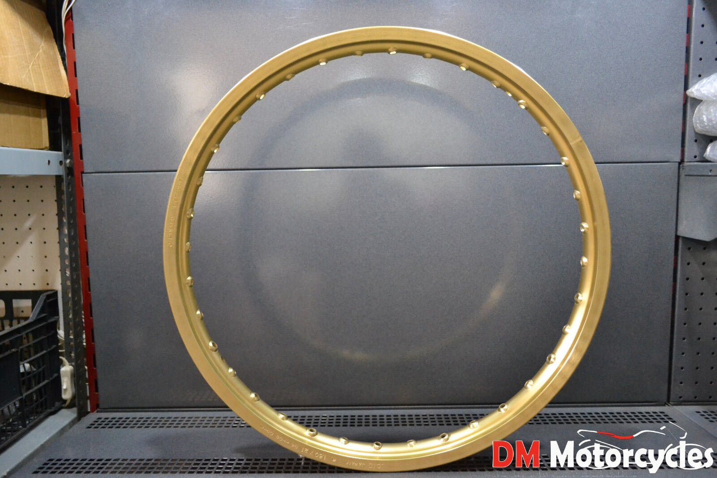 Yamaha genuine nos tt 350 1.60 x 21 did aluminum rim pn 94416-21436