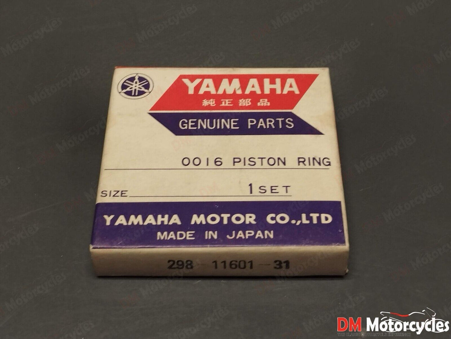 Yamaha genuine nos Lb80 u7e fs80 gt80 v70 0.50 o/s piston ring pn 298-11601-21