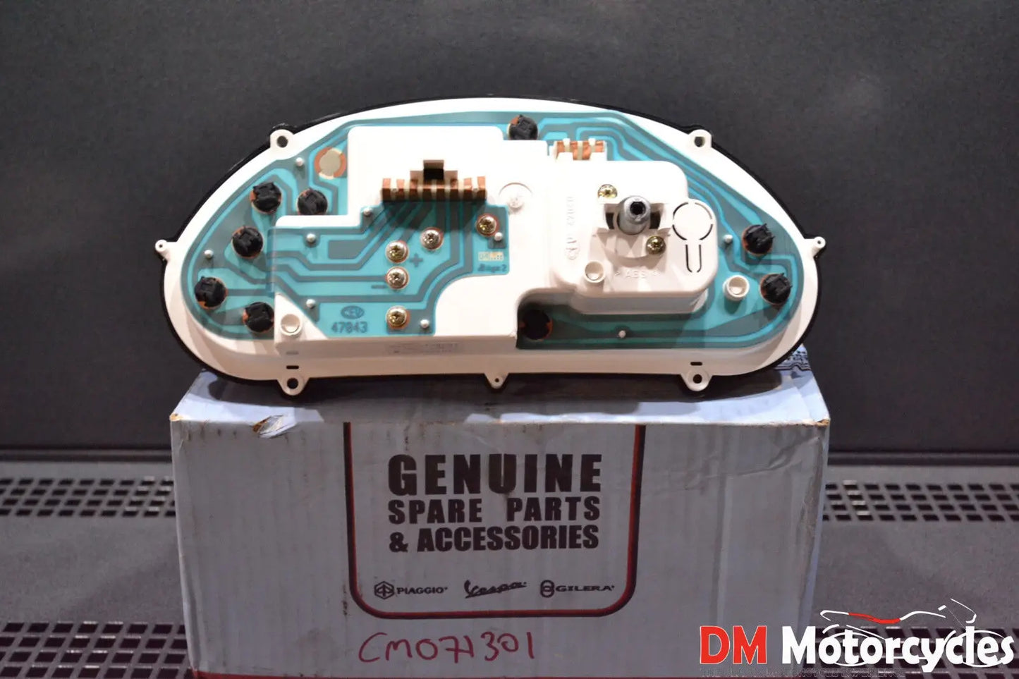 Piaggio genuine new nrg extreme mc3 speedometer gauge assy pn cm071301