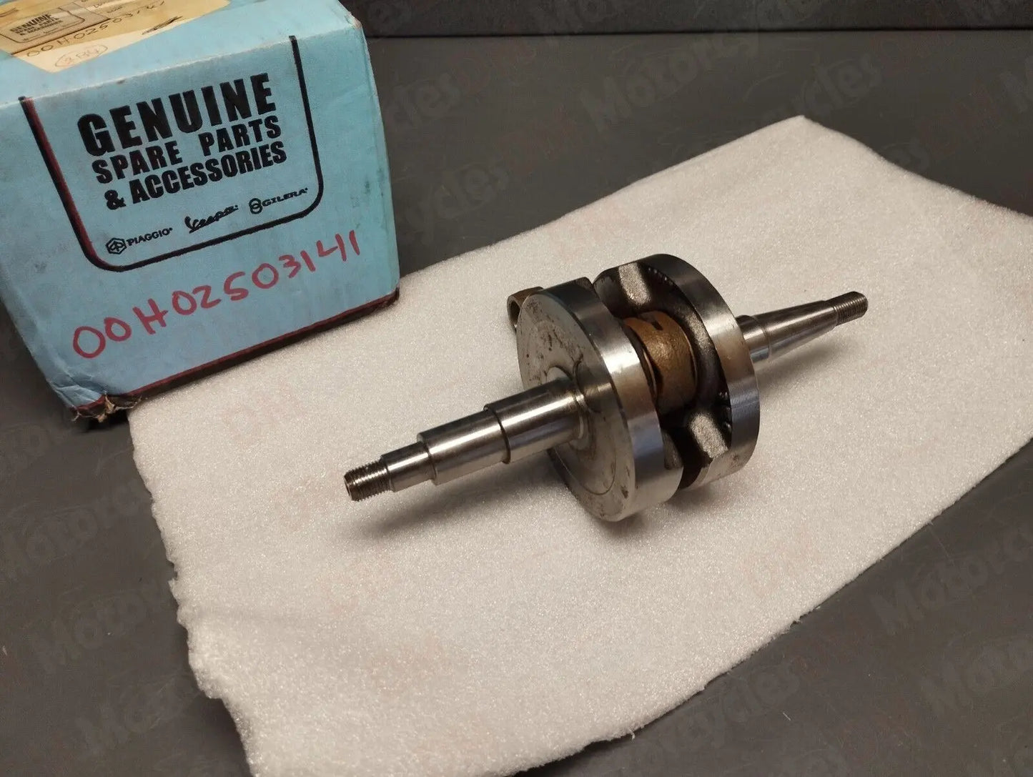 Piaggio genuine new Derbi GPR 50 crankshaft pn 00h02503141