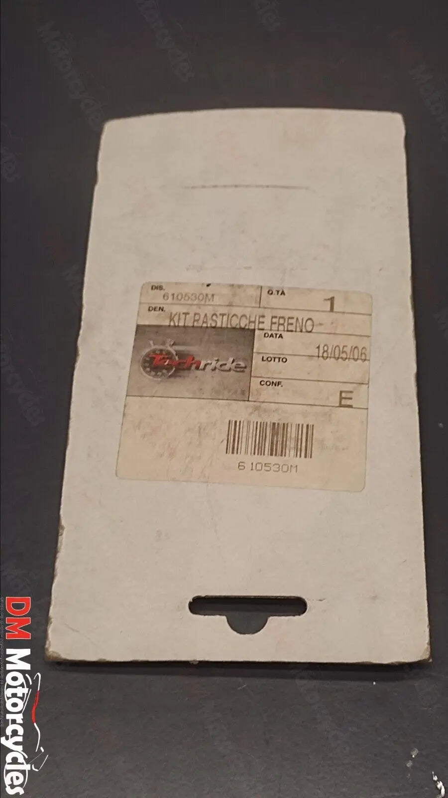Piaggio genuine new KYMCO PEOPLE brake pads pn 610530m