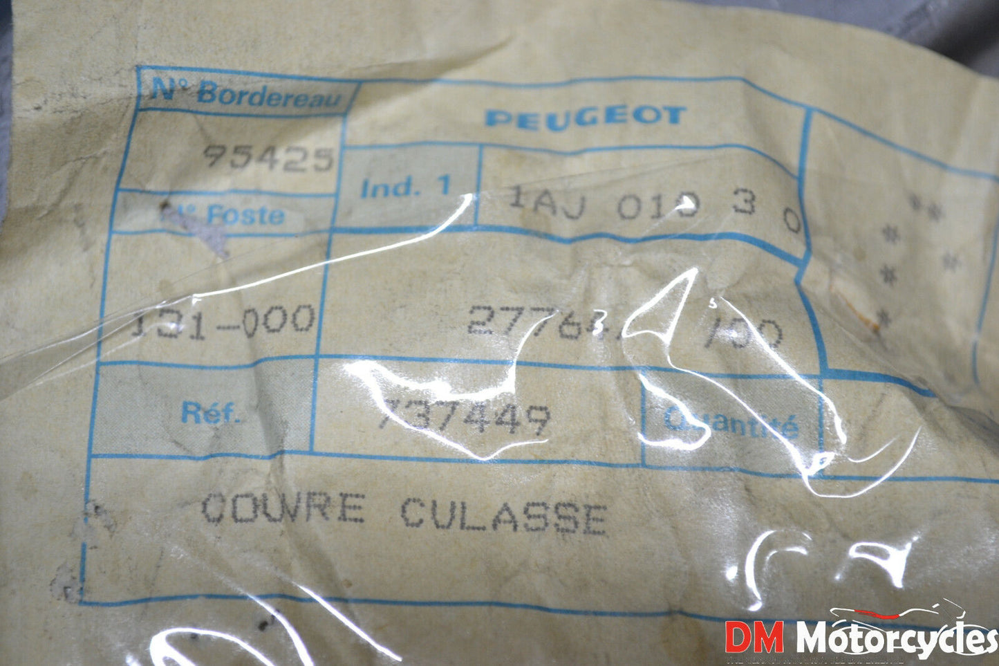 Peugeot genuine new Elystar Elyseo 125 150 cylinder head cover pn 737449