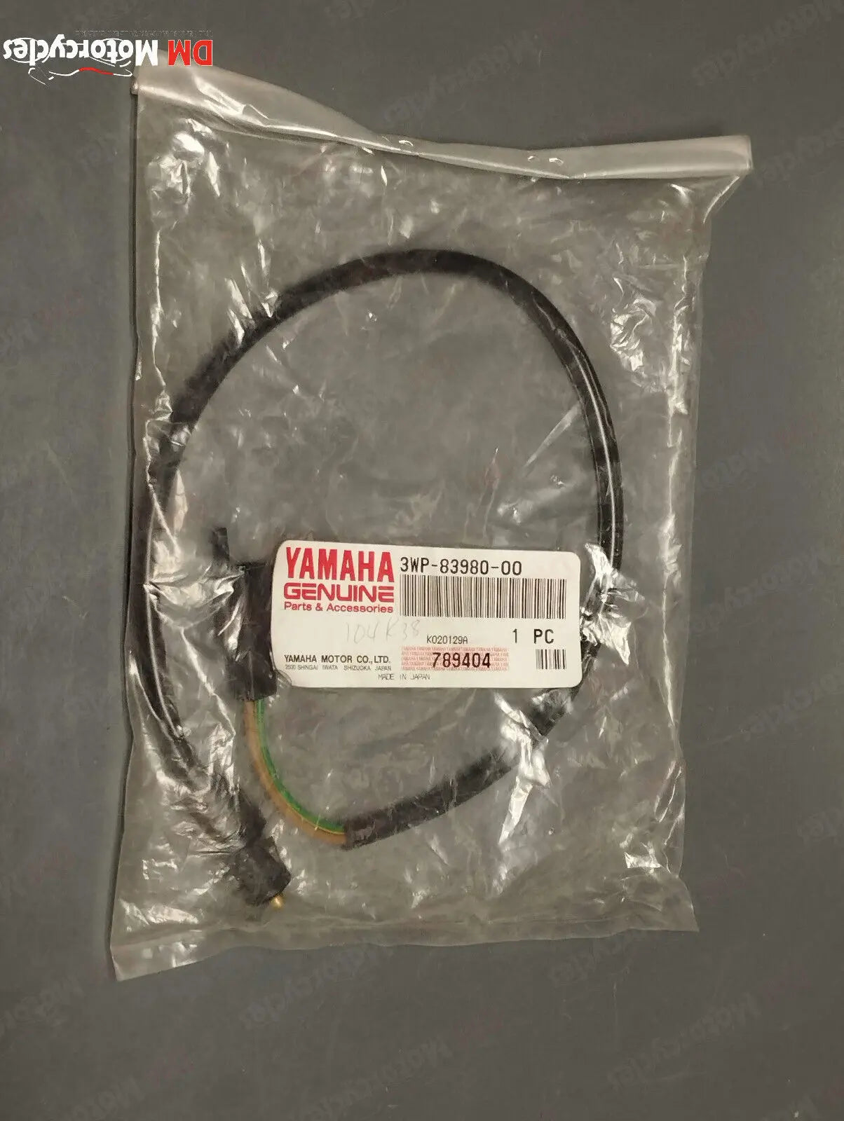 Yamaha genuine new dt tzr 50 125 xt 500 600 front brake switch pn 3wp-83980-00