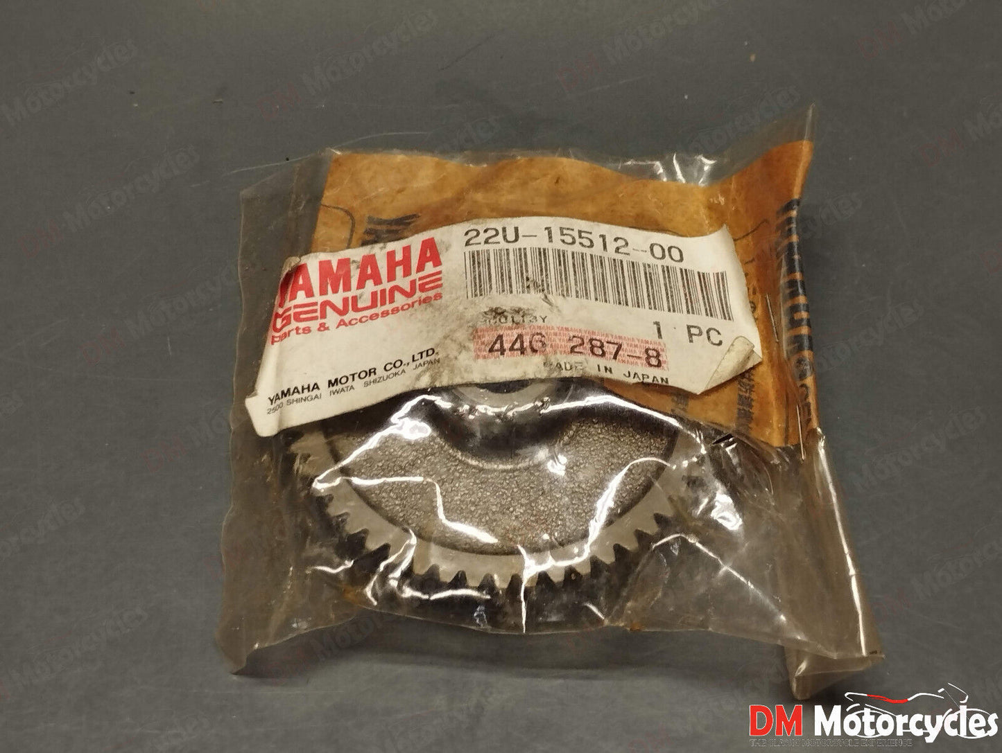 Yamaha oem xvs 650 400 xp 530 500 xv 535 500 idler 1 gear (12t/50t) 22u-15512-00