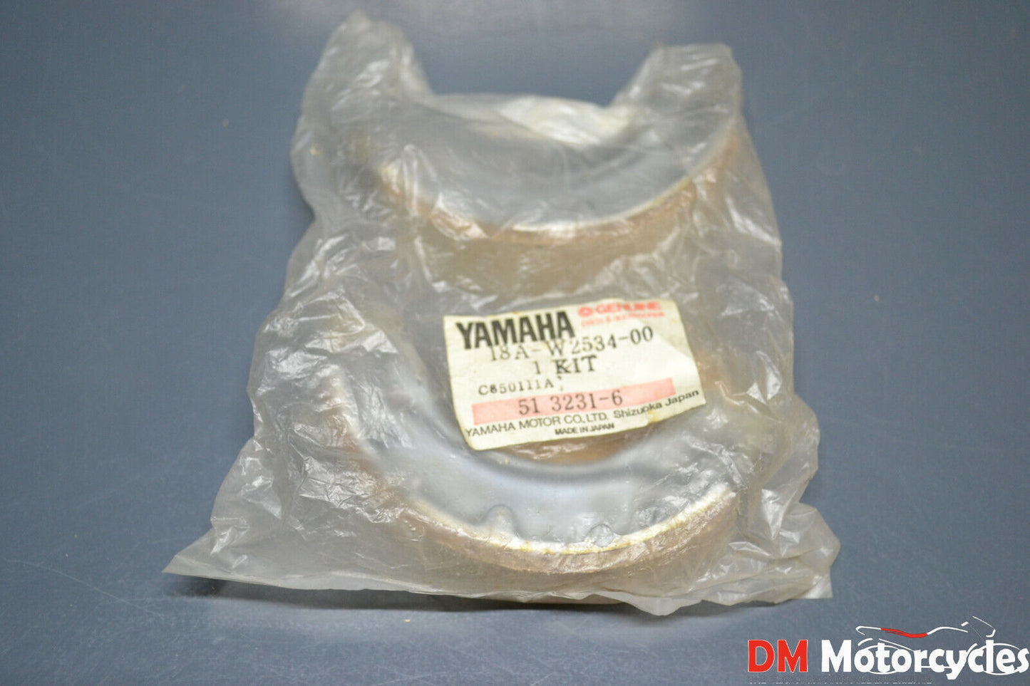 Yamaha genuine nos dt50 enduro pw80 93 - 91 rear brake shoes kit pn 18a-w2534-00