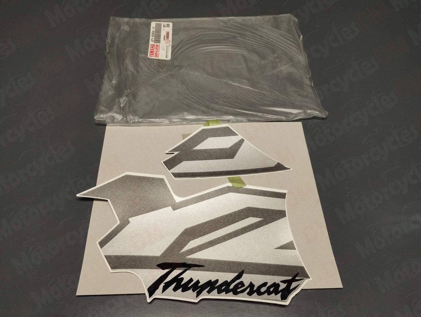 Yamaha oem new graphic set lower cover 3 decal for yzf 600r Thundercat '98 99 pn 4tv-28304-10 Yamaha