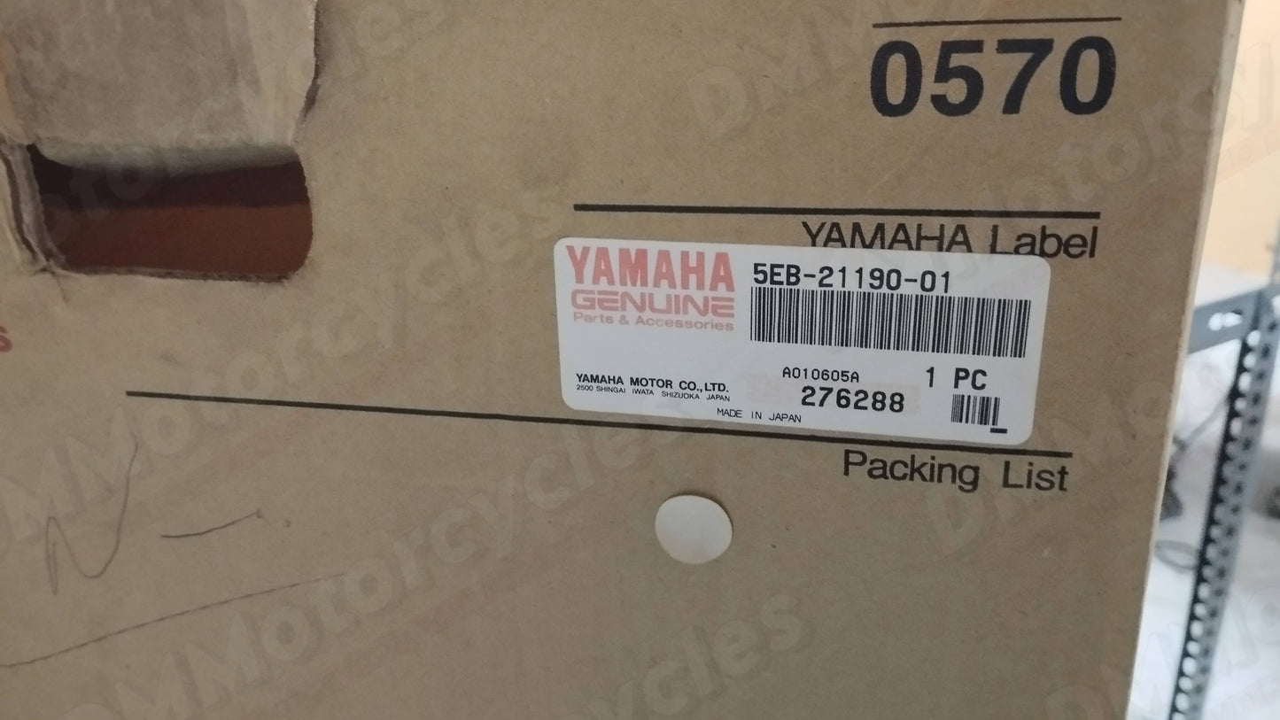 Yamaha genuine new YZF R6 2001 2002 subframe pn 5eb-21190-01