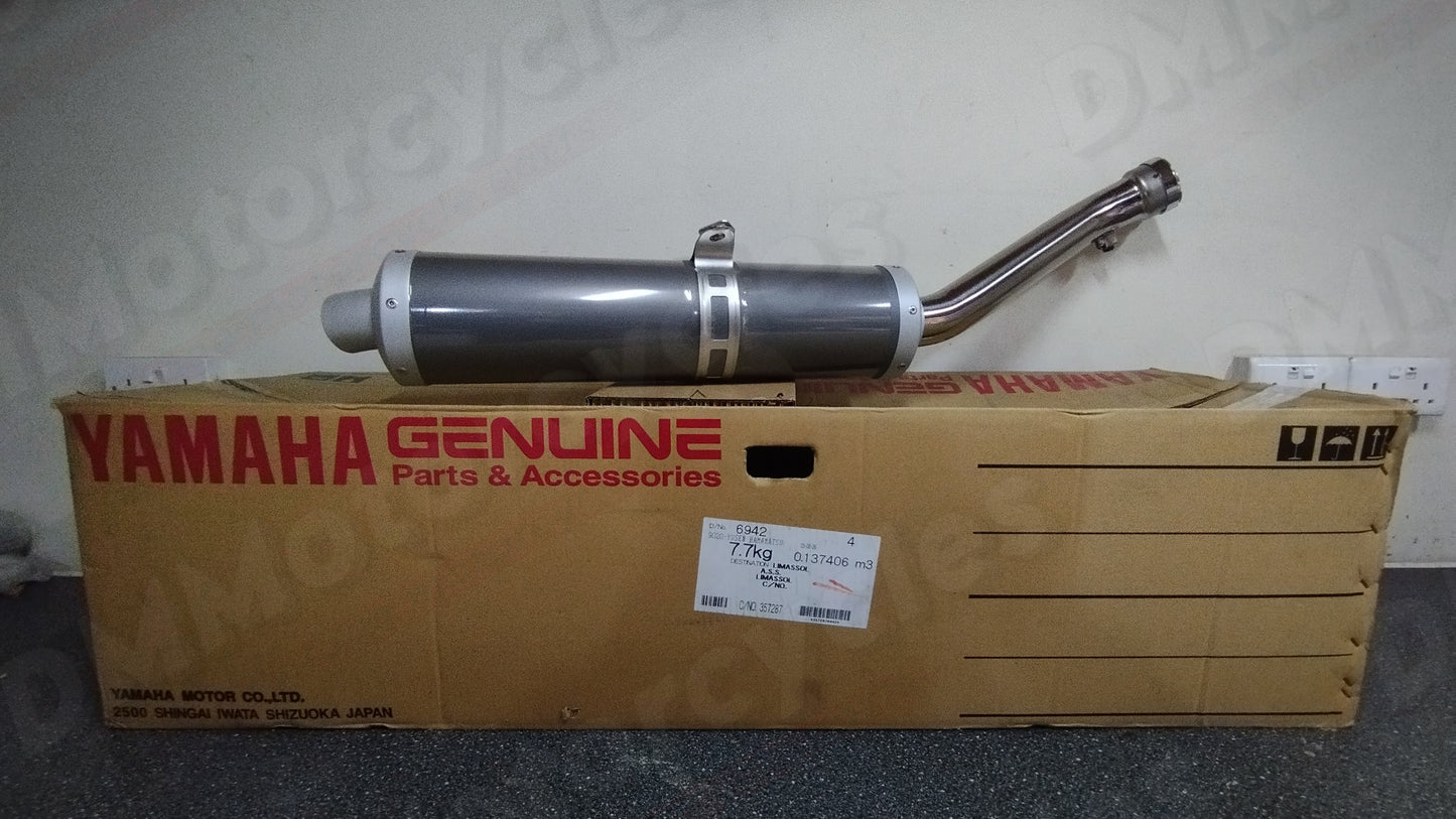 Yamaha genuine new yzf R1 2002 exhaust system pn 5PW-14710-00