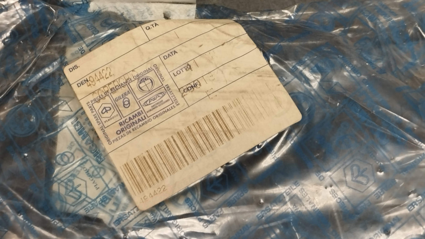 Piaggio genuine new speedometer tachoglass for typhoon 50 150 gilera storm pn 494422